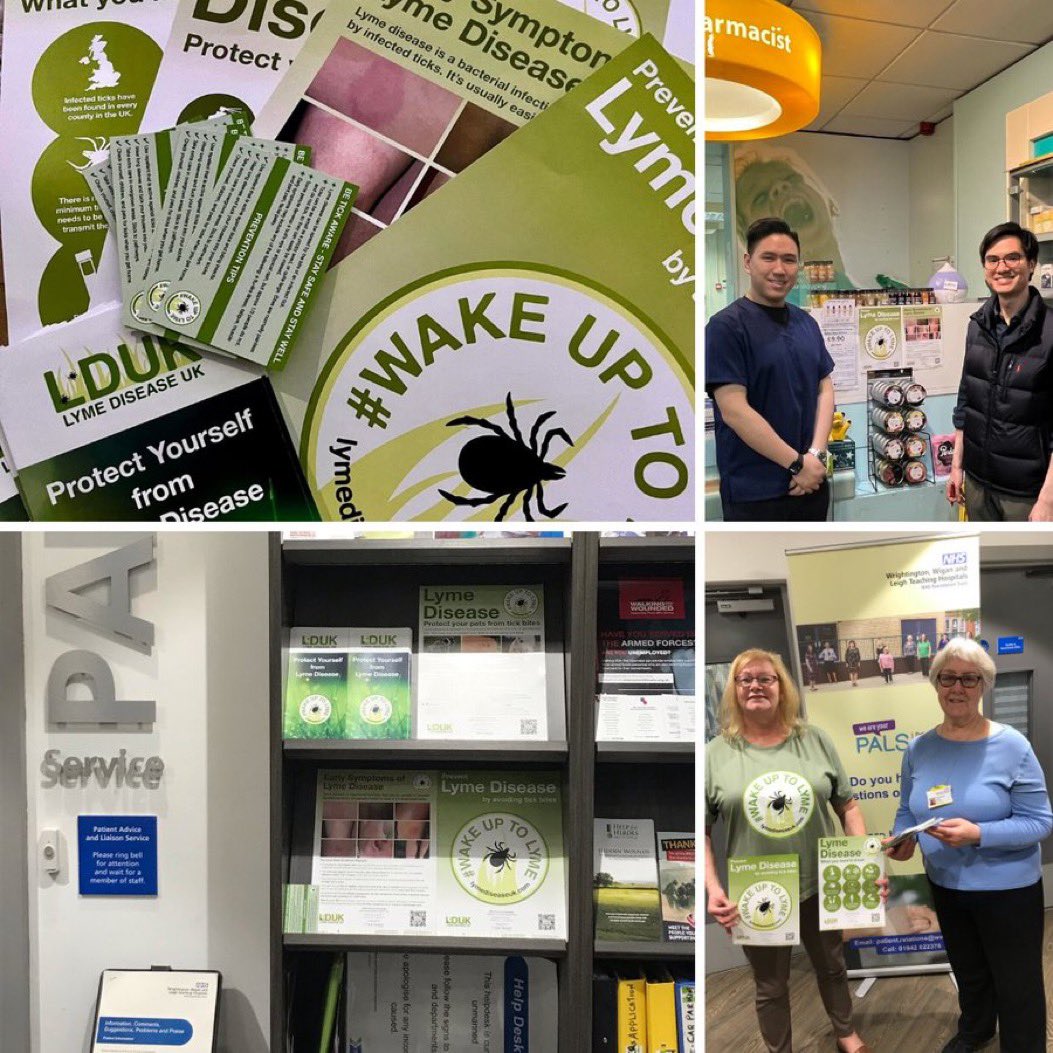 We have a limited number of free awareness packs available for Lyme Disease Awareness Month, which each contain 5 posters, 20 leaflets and 20 tick cards for people to put up in their community. cognitoforms.com/LymeDiseaseUK1… #WakeUpToLyme #LymeDiseaseAwarenessMonth #lymedisease