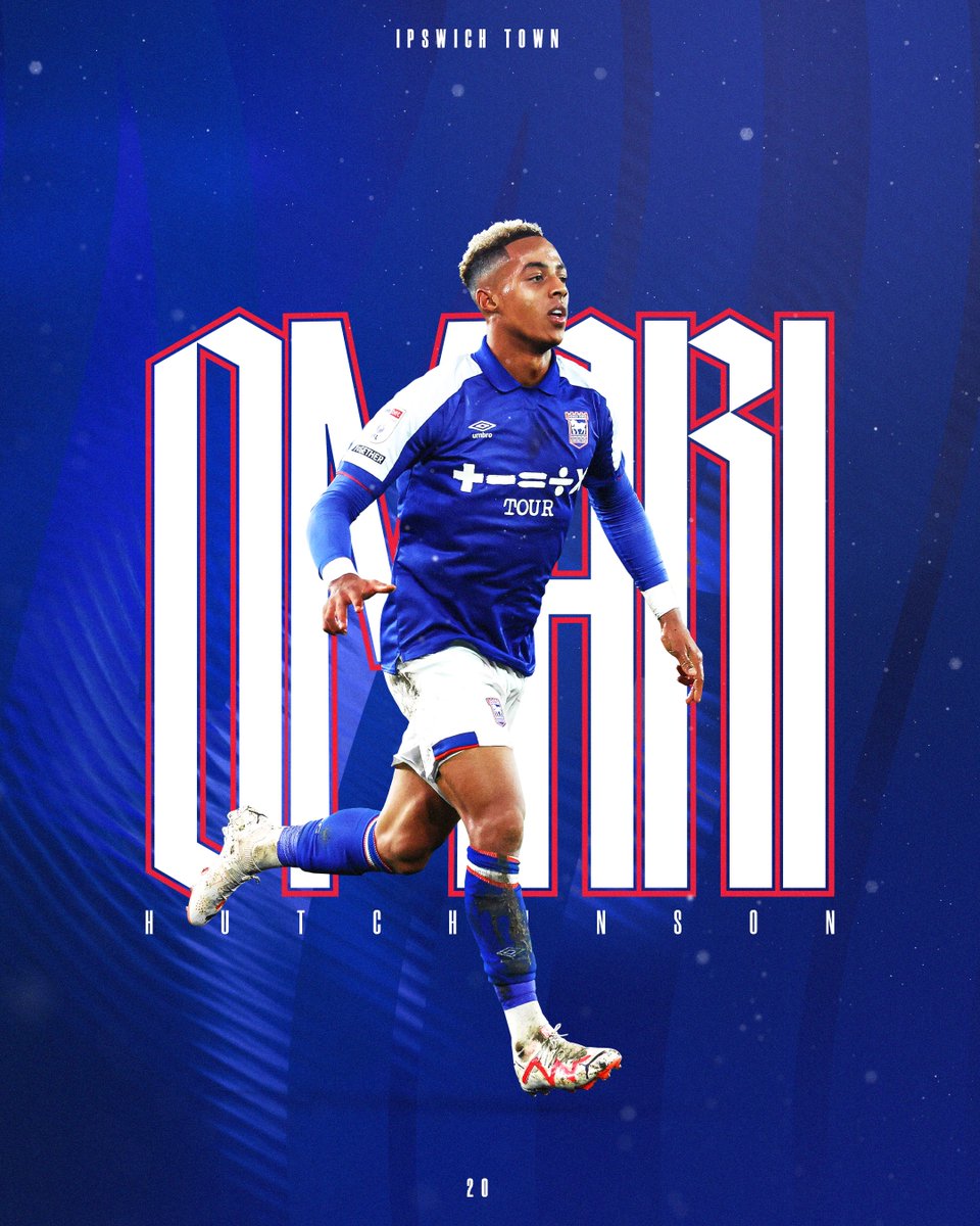 Omari Hutchinson ☄️ @omarihutch7 @IpswichTown #IpswichTown #Ipswich #ITFC #IpswichTownFC #Championship #EFL #Promotion #ChelseaFC #smsports