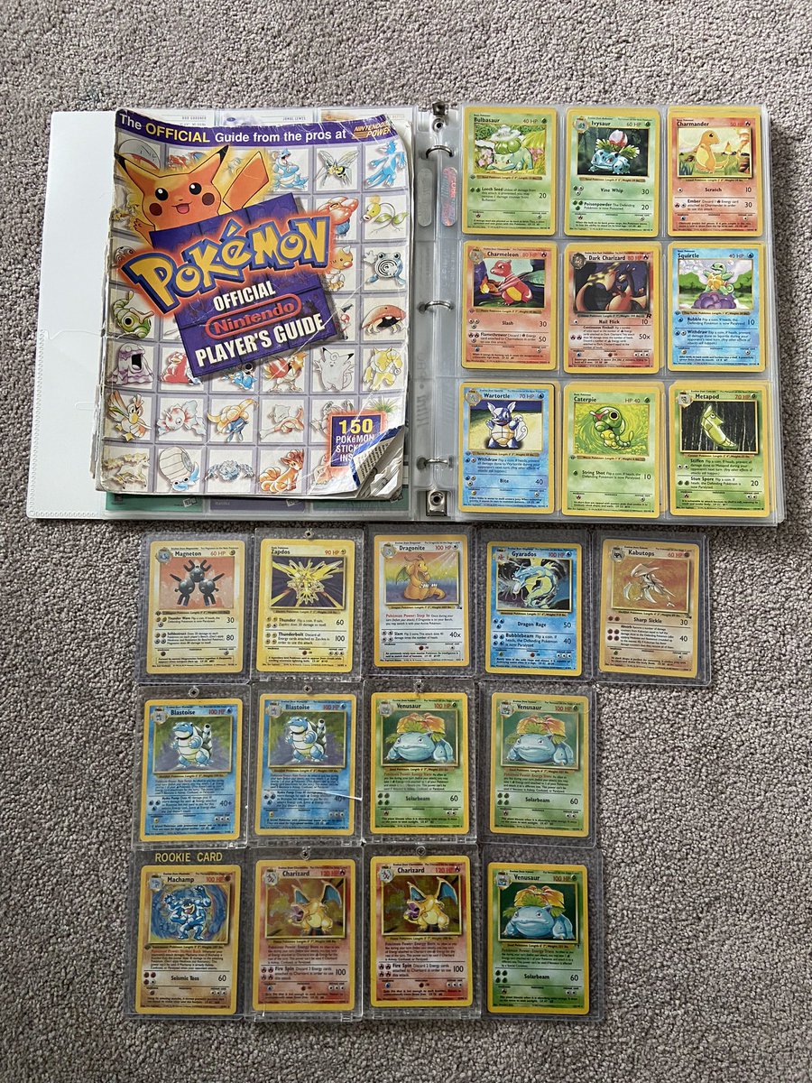 NFTs are cool but have you ever flexed your complete set of original Pokémon cards on your kids?? #NFT #CardanoADA