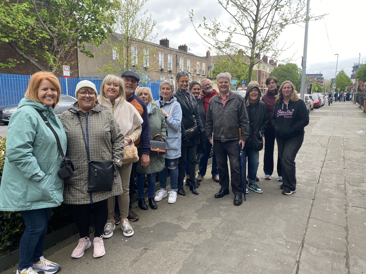 Had a brilliant group today on the Monto walking tour. We finished on Sean MacDermott Street outside the old IRA safe house once owned by Sean Fitzpatrick, it was in this house two of Michael Collins’s men were captured in 1920 by the Black and Tans.