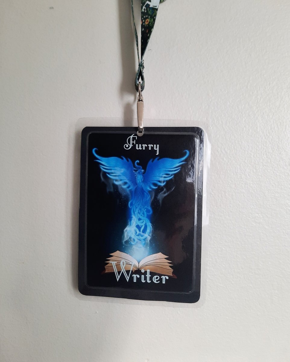 And, of course, one for the furry writers too! 📚 A few minor tweaks to be made, but this is an example of what will be on my table at Confuzzled 🥰 #furrywriting @cfconvention @CFzDealers