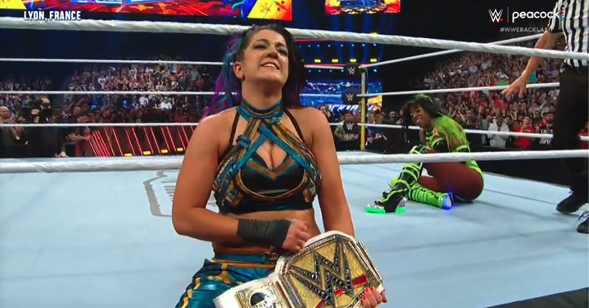 #WWEBacklash 2024: #Bayley Retains #WWE Women's Championship at #BacklashFrance - comicbook.com/wwe/news/wwe-b…