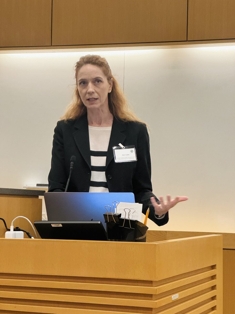 We have so much expertise locally on climate change and health - honored to host Dr. Kim Cobb of @Brown_IBES one of the authors of the @IPCC_CH Sixth Assessment Report at #CCHSymposium2024 at @BrownMedicine ipcc.ch/assessment-rep…