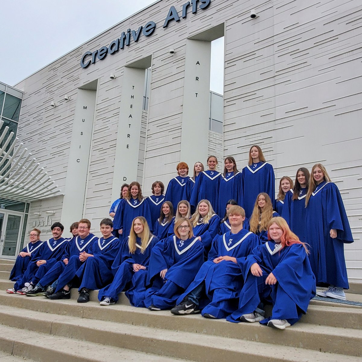 A wonderful experience at the 'Silver Melted Into Sound' event @wrightstate!! Thank you to Fairlawn alumna/OCMEA Darcy Maxson and Dr. Nagir (Choral Ed. Chair) for such a great day of music 🎶 

@Fairlawnk12