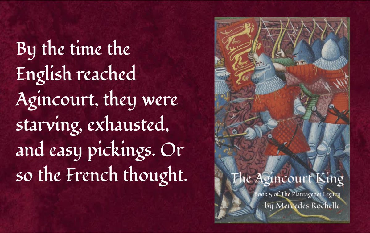 #Historical #Biographical #Fiction
The Agincourt King (The Plantagenet Legacy Book 5) by Mercedes Rochelle amzn.to/4aorEP8

 ⚔️ #KU ⚔️
Henry's leadership & the stout-hearted English archers proved that numbers didn't matter when God was on their side.

@authorrochelle