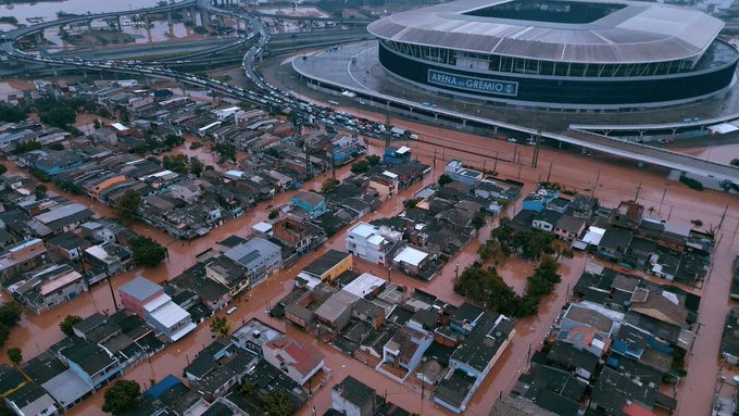 O Internacional precisa ir à Bolívia na segunda-feira (06), o Grêmio precisa ir ao Chile na terça-feira (07). Até esse exato momento a @CONMEBOL não fez nenhum pronunciamento ou divulgou qualquer nota sobre a possibilidade de cancelamento das partidas que envolve a dupla…