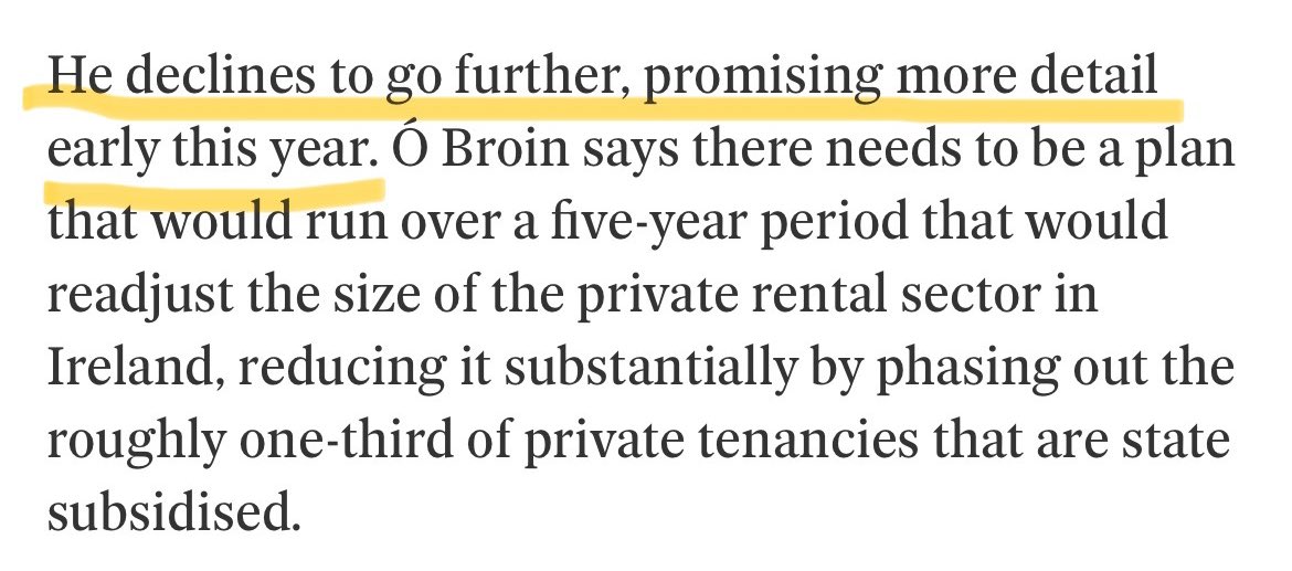 You’ve been talking about your housing “plan” since January 2023 but still haven’t published anything 🤷‍♂️