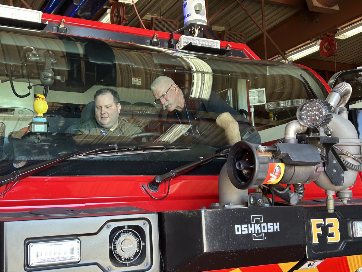 Thank you to our Station 19 and Station 29 Firefighters for always being ready to respond to any situation at #PHXSkyHarbor. We appreciate your dedication and commitment to everyone's safety. ❤️ Happy International Firefighter's Day!
#internationalfirefightersday #firefighters