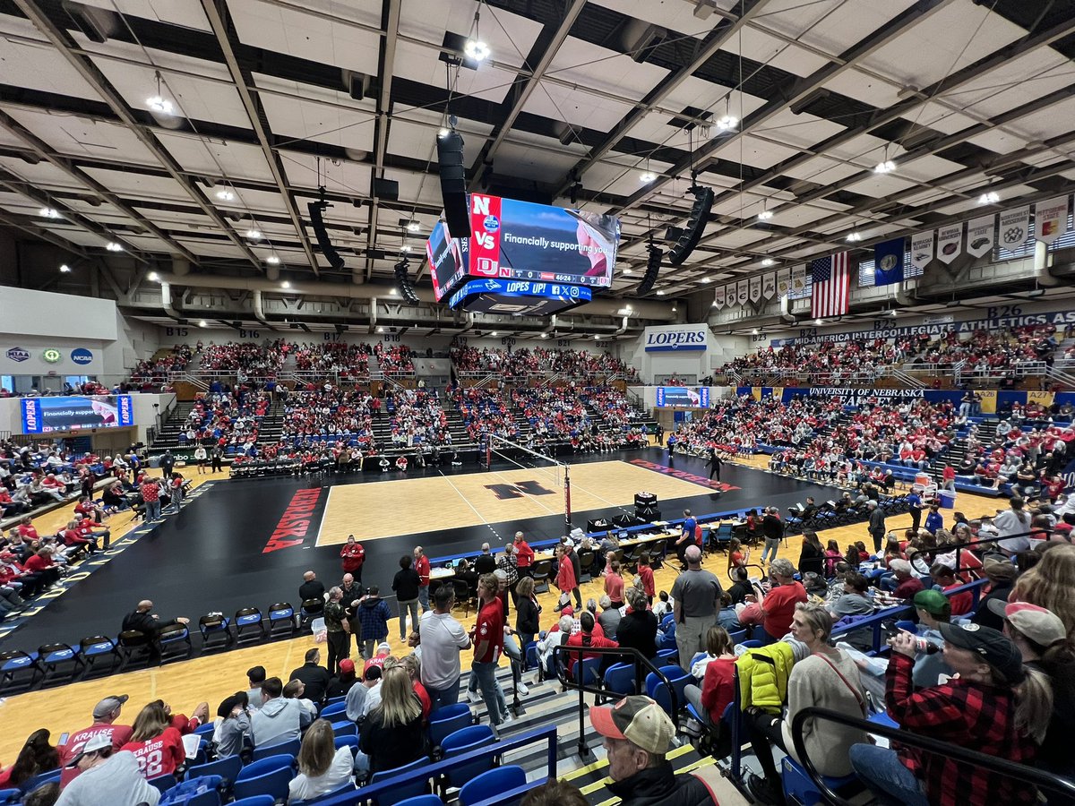 Nebraska vs. Denver at the UNK Health and Sports Center begins at 2 p.m. Tune in to NPM or B1G+ for the spring exhibition match