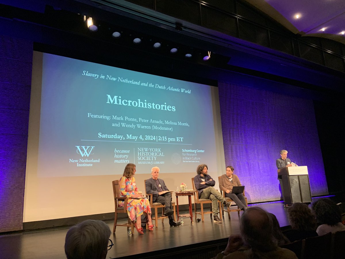 Pik nog net het laatste staartje mee van de ‘Slavery in New Netherlands and the Dutch Atlantic World’ conferentie in de New-York Historical Society.