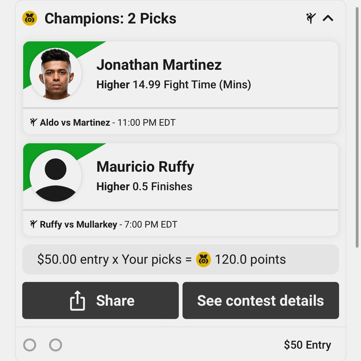 LIKE FOR LUCK
NBA+UFC Picks for today! Both .5 specials are for Florida users to celebrate champions mode! New users get an Edwards .5 special 👇🏻 copy or fade: Code ZIRK matches your first deposit up to $100! :) play.underdogfantasy.com/p-zirksee