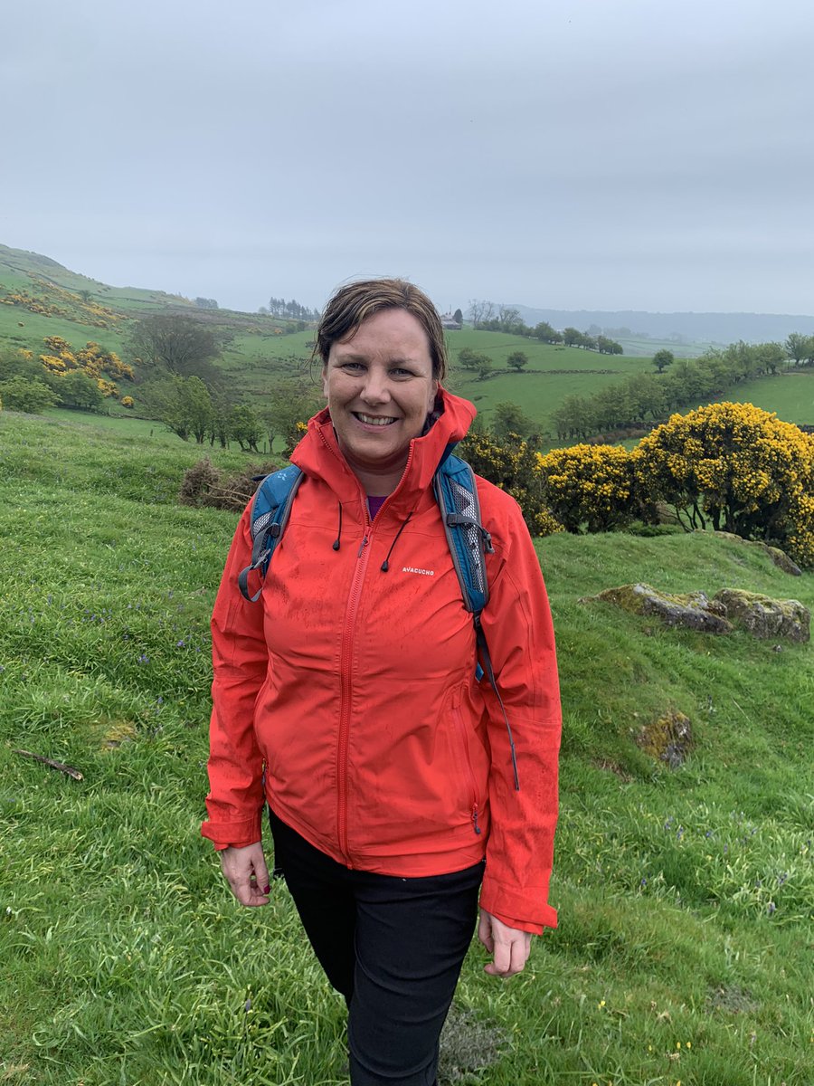 First glimpse of bluebells on Sallagh and a trip down knockdhu souterrain! #dustybluebells are still on my mind four years later!