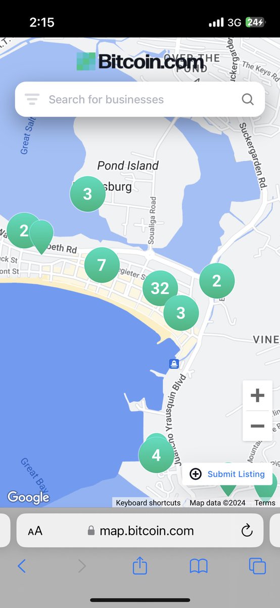 Here’s summary of St Martin “Roadtrip To Freedom Challenge” so far…

Out of all these places on the map.bitcoin about 6 are restaurants or cafes.

We’ve been to 5/6 (one we couldn’t find) and none of them take Bitcoin or Bitcoin cash.

Some did before but don’t now, and others…