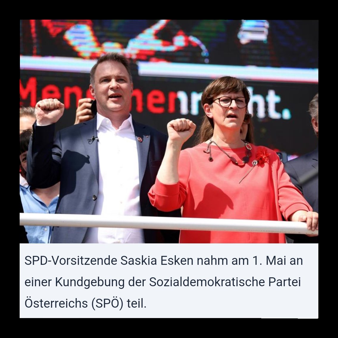 Staatsschutz leitet nach Goebbels-AfD Vergleich von SPD-Chefin Saskia Eskens Ermittlungen ein. Gemäß des Verbotsgesetz ist die öffentliche Verharmlosung des 'nationalsozialistischen Völkermords oder andere Verbrechen gegen die Menschlichkeit' in Österreich strafbar.