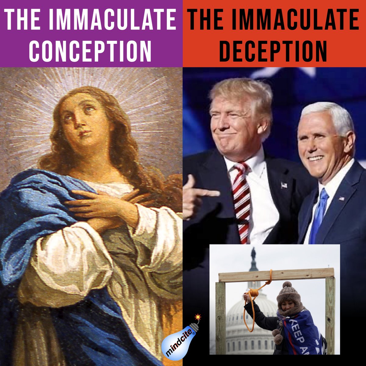“And the angel said unto her, Fear not, Mary: for thou hast found favour with God.” -Luke 1:30-33 “Hang Mike Pence!” -Trump worshippers 1-6-2021 Vote Blue to save Christians and America‼️ #BibleBuild #SundayService