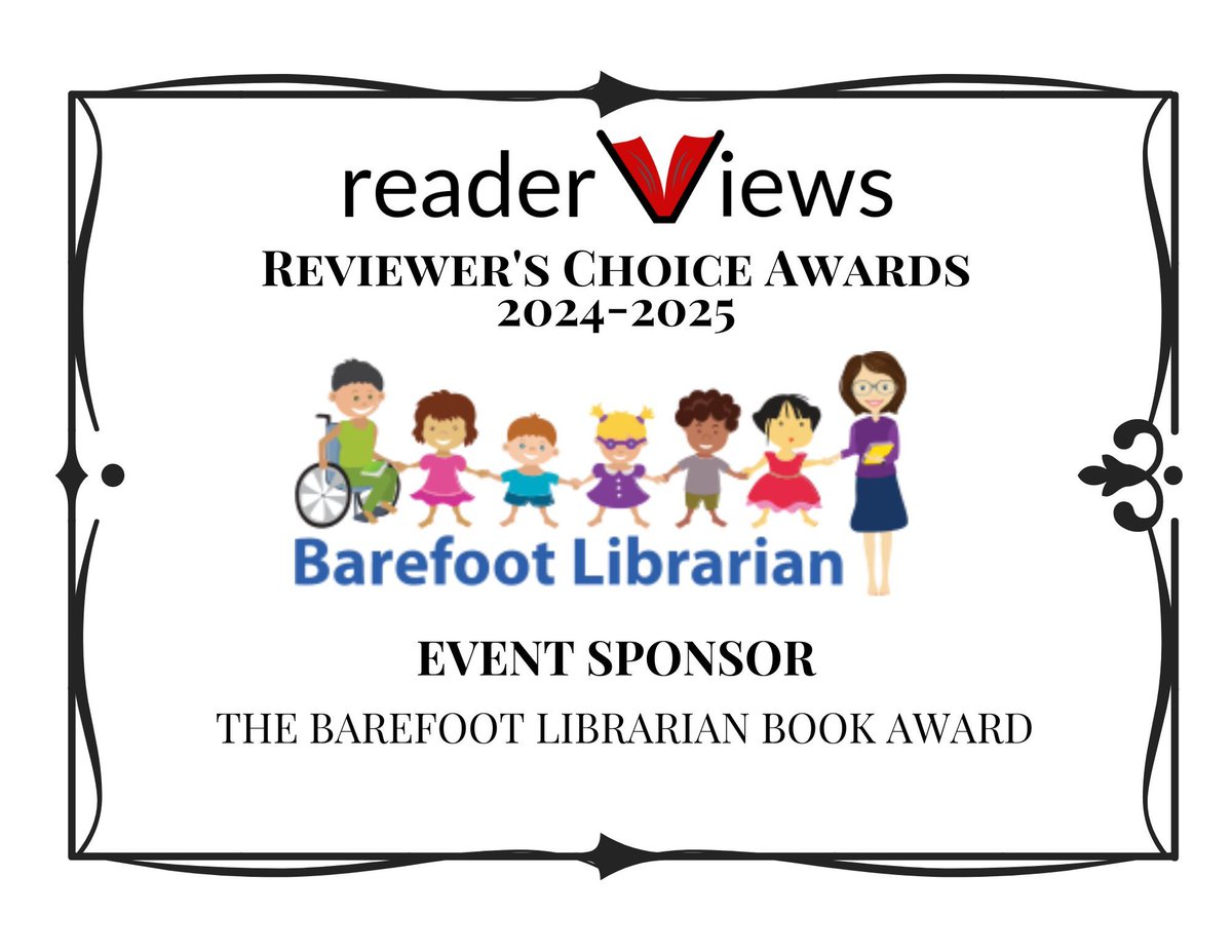 We’re honored to announce The Barefoot Librarian as a return sponsor this year featuring THE BAREFOOT LIBRARIAN BOOK AWARD: Review and marketing package awarded to the top scoring 2024 Early Readers category. Learn more: buff.ly/44s9ABO #readerviewsliteraryawards
