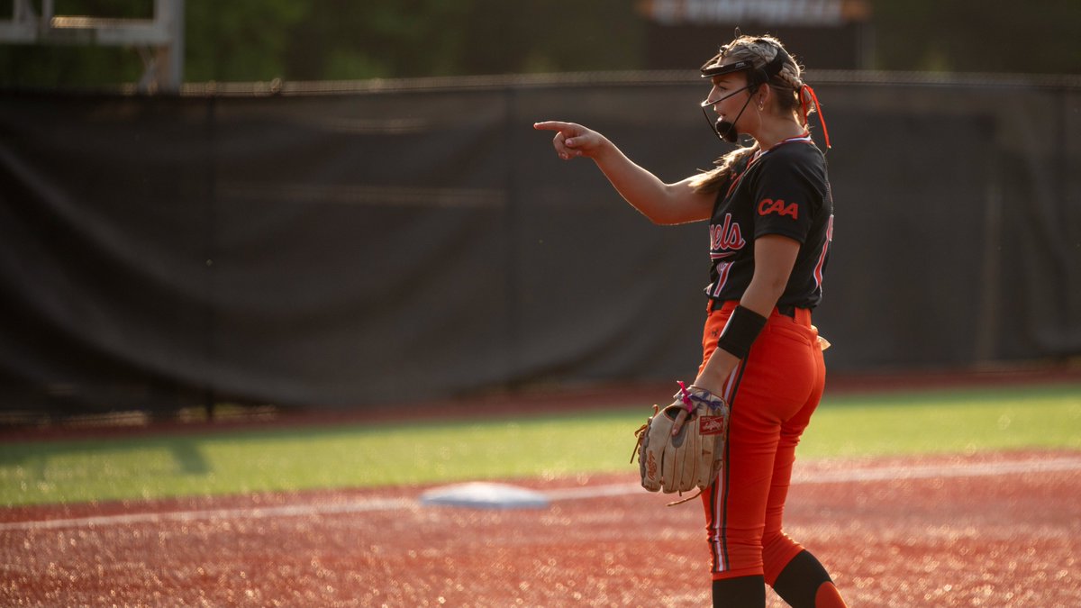 Campbell stuns Delaware to sweep away @CAASports regular season title. 📸: @GoCamelsSB d1sb.co/3QTeTEP