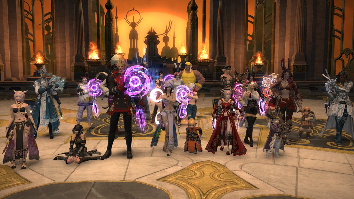 We cleared Aglaia in an all Dancer party with no tanks or healers. This one is for all my Dancer mains out there. 🫡 Thank you so much for coming to the stream today! We'll do a maximum petsize all Summoner raid next weekend!