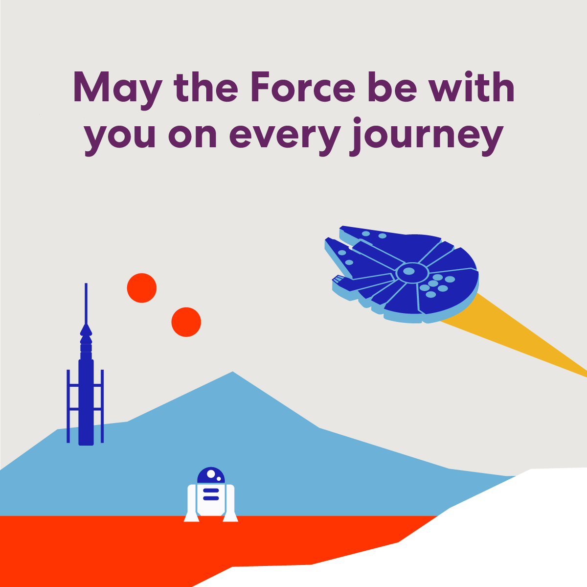 Just think of the places you’ll go with the right travel platform. I mean, even Han Solo had a navicomputer for the Kessel Run 💫

#StarWarsDay