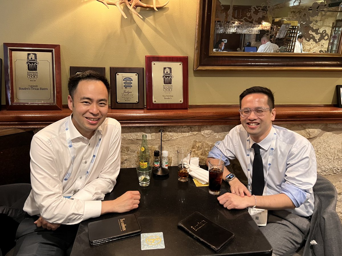 Nice catching up with the illustrious @qdtrinh