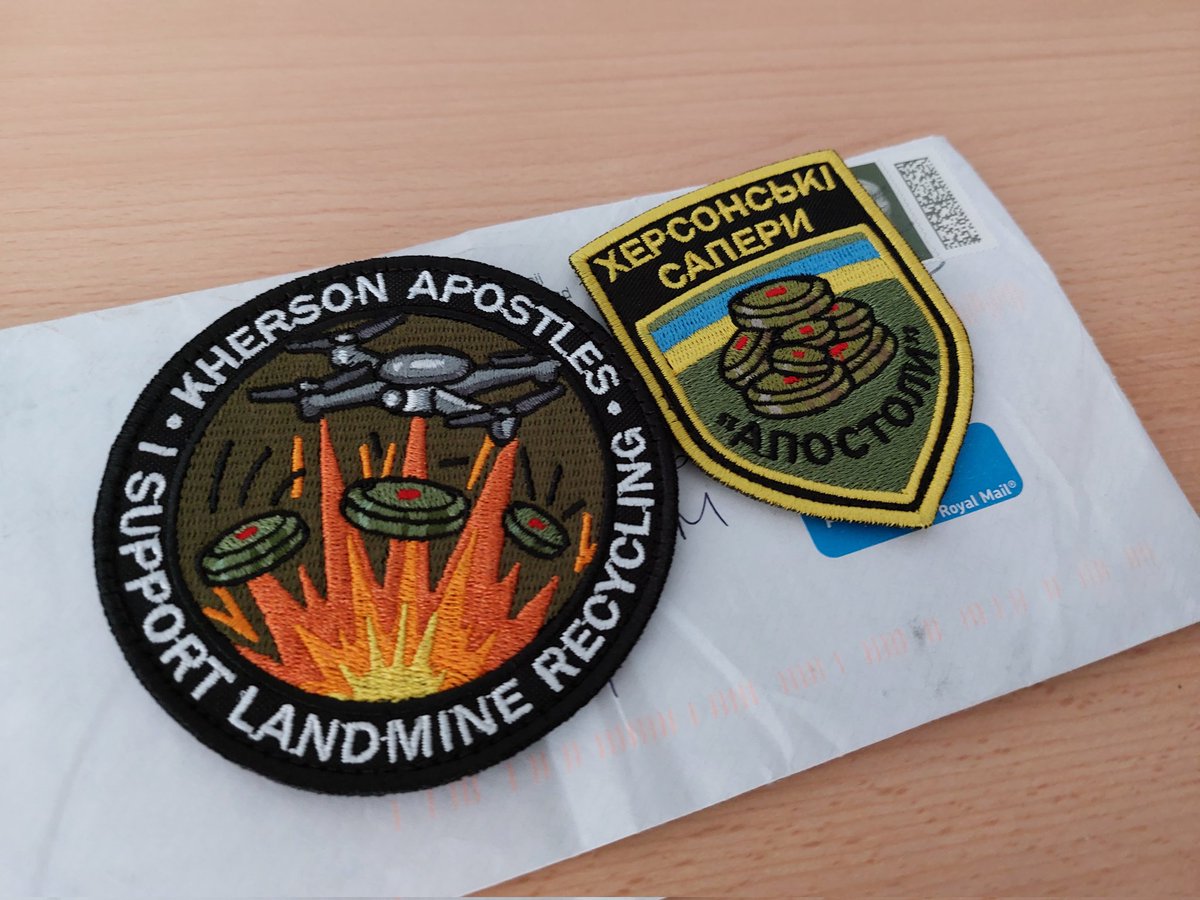 @EL4UKR_Harley Received your patches earlier this week 🥰