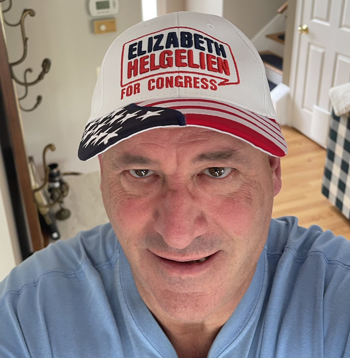 My new hat. Thank you @ElizabethForNV. I wish this #IL11 voter could vote in #NV03. 

elizabethfornv.com

All donate and help Elizabeth today.