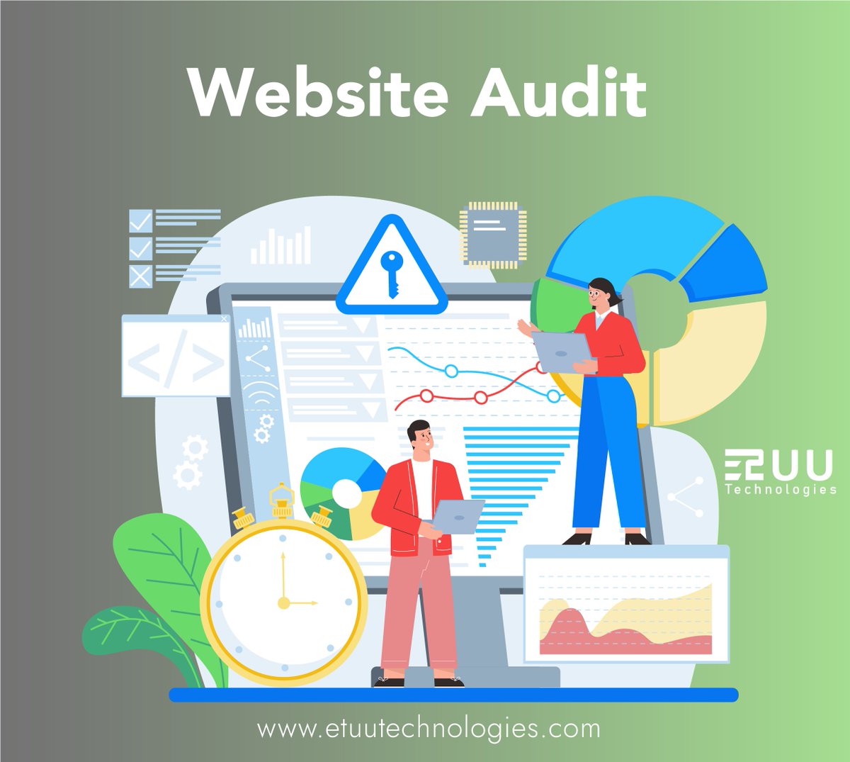 A comprehensive web audit reveals insights, strengths, and areas for improvement in your online presence. etuutechnologies.com/website-design…