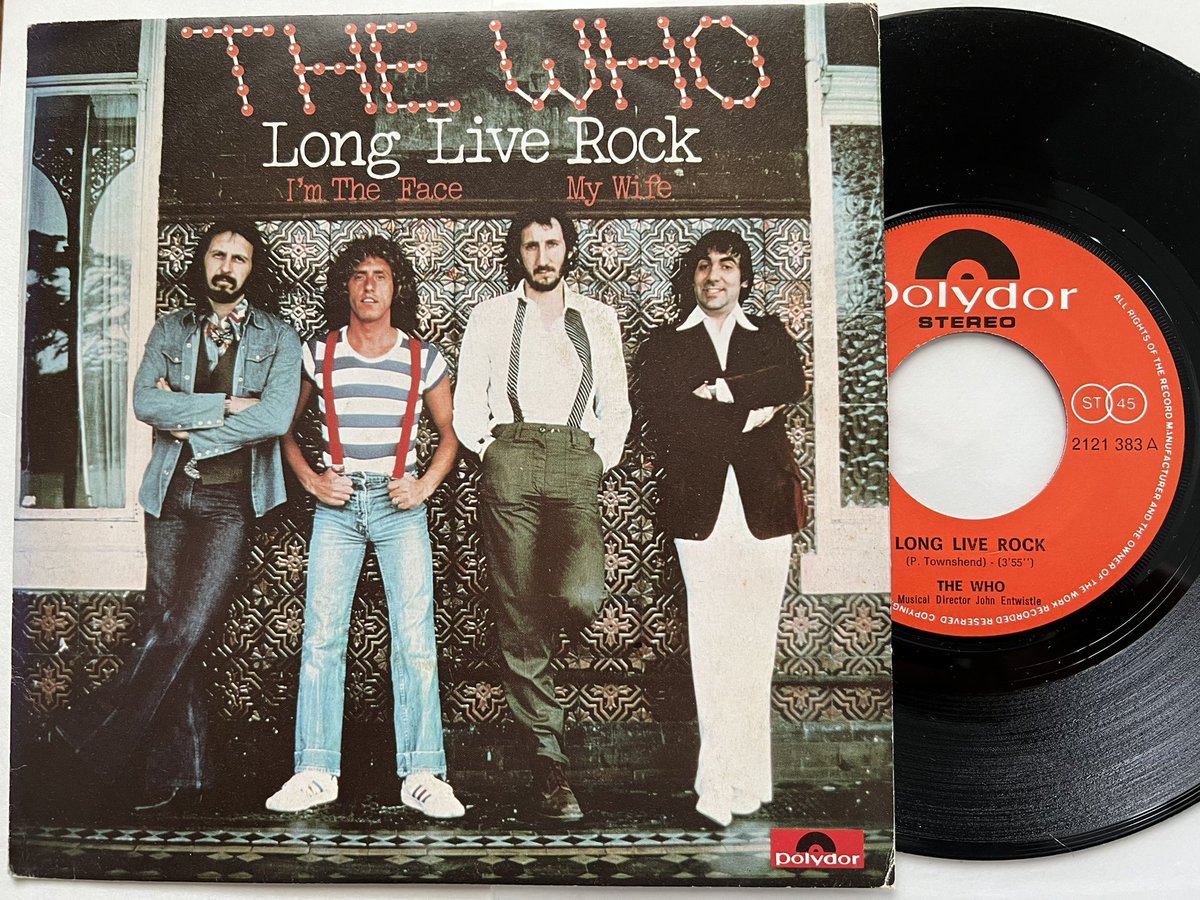 The Who - Italian 7” ep taken from their 1979 ‘The Kids Are Alright’ movie soundtrack album #thewho