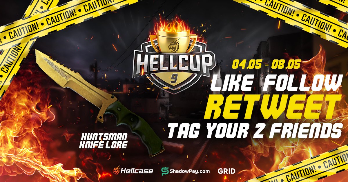 🏁 Get set for a giveaway coming up 🏁

1⃣ Like & Retweet this post
2⃣ Follow us
3⃣ Tag 2 of your friends & use #HellCup9

📅 Giveaway ends on May 8th!