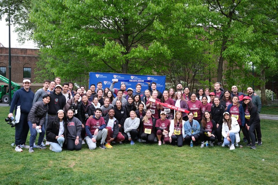 Had a great time this morning at the Oral Cancer Walk with @PennDentalMed ⛅️🏃🏼‍♀️