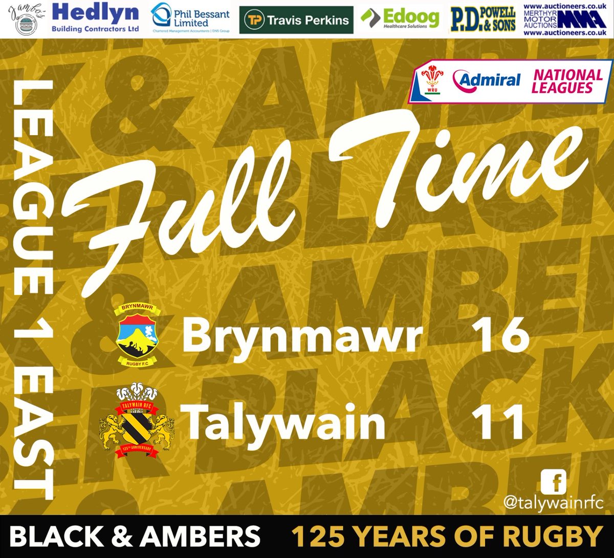 A very hard fought game away to Brynmawr today where Brynmawr clinched the win with the last play. Congratulations to Brynmawr on winning the league, we look forward to locking horns again next season.