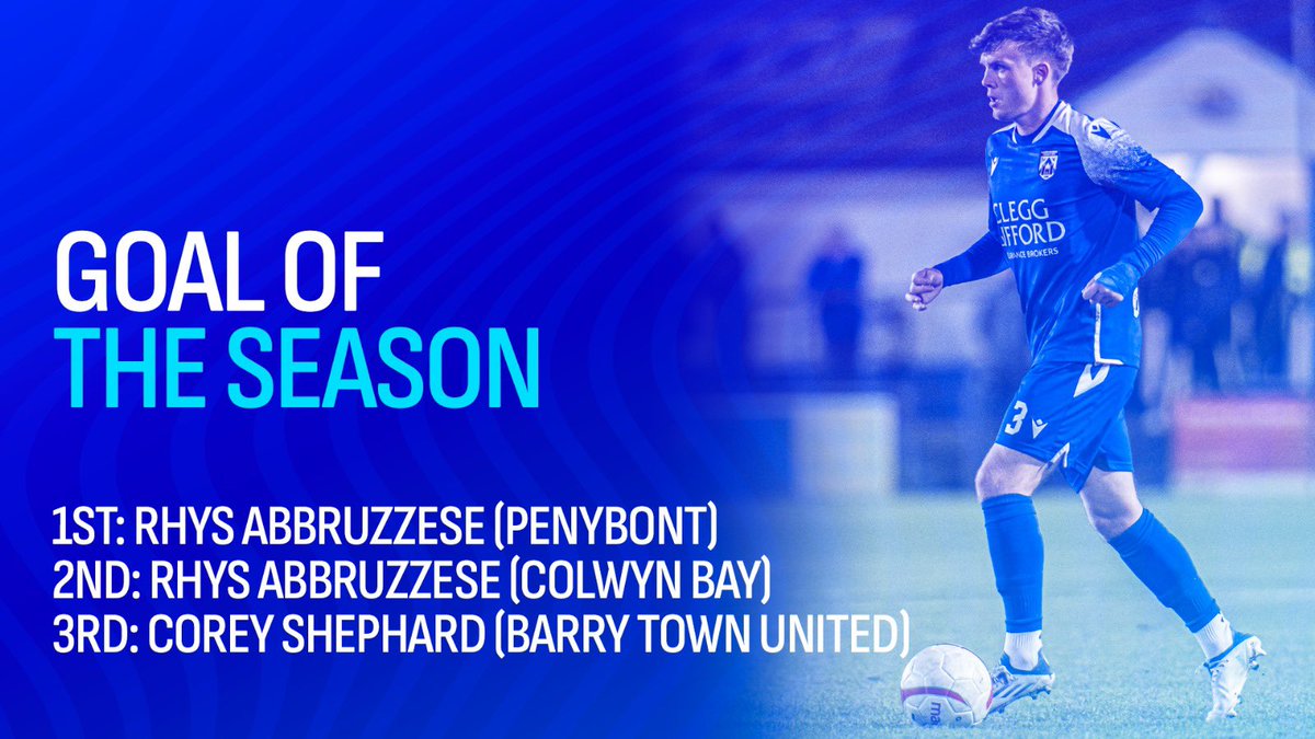 #TheBluebirdsNest Goal of the Season, Rhys Abbruzzese vs. Penybont! 👏