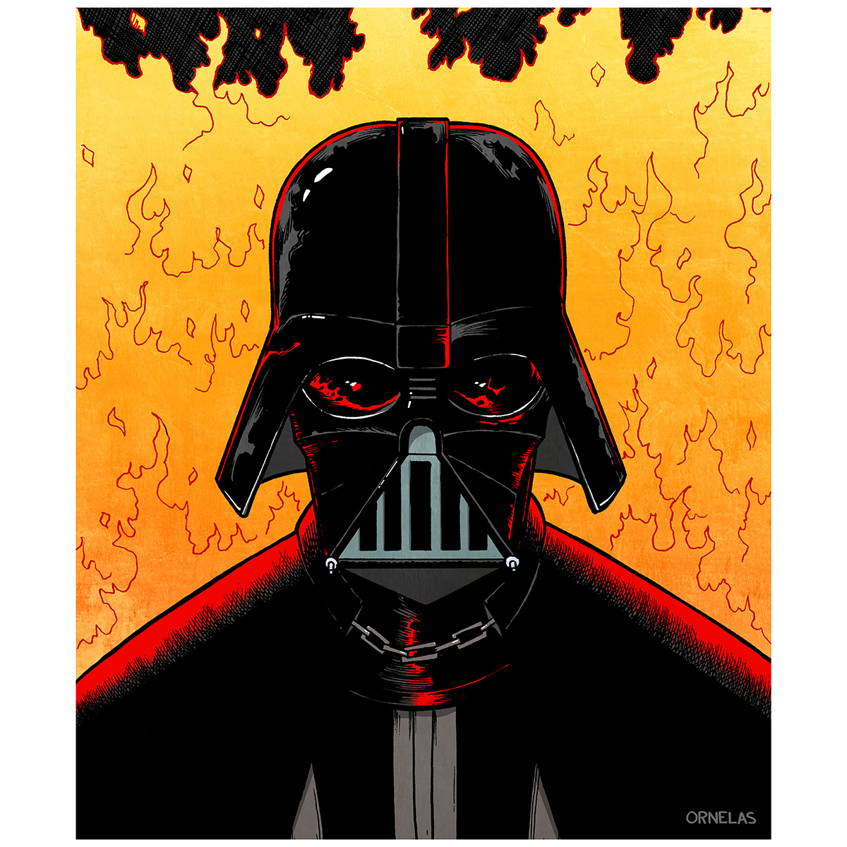 May The Fourth Be With You #BuyOrnelasArt #commissionsopen #comicbooks #comix #supportlocalartists #shopsmall #supportindieartists #starwarsart #maythe4thbewithyou #maythefourth #darthvader #SithLord