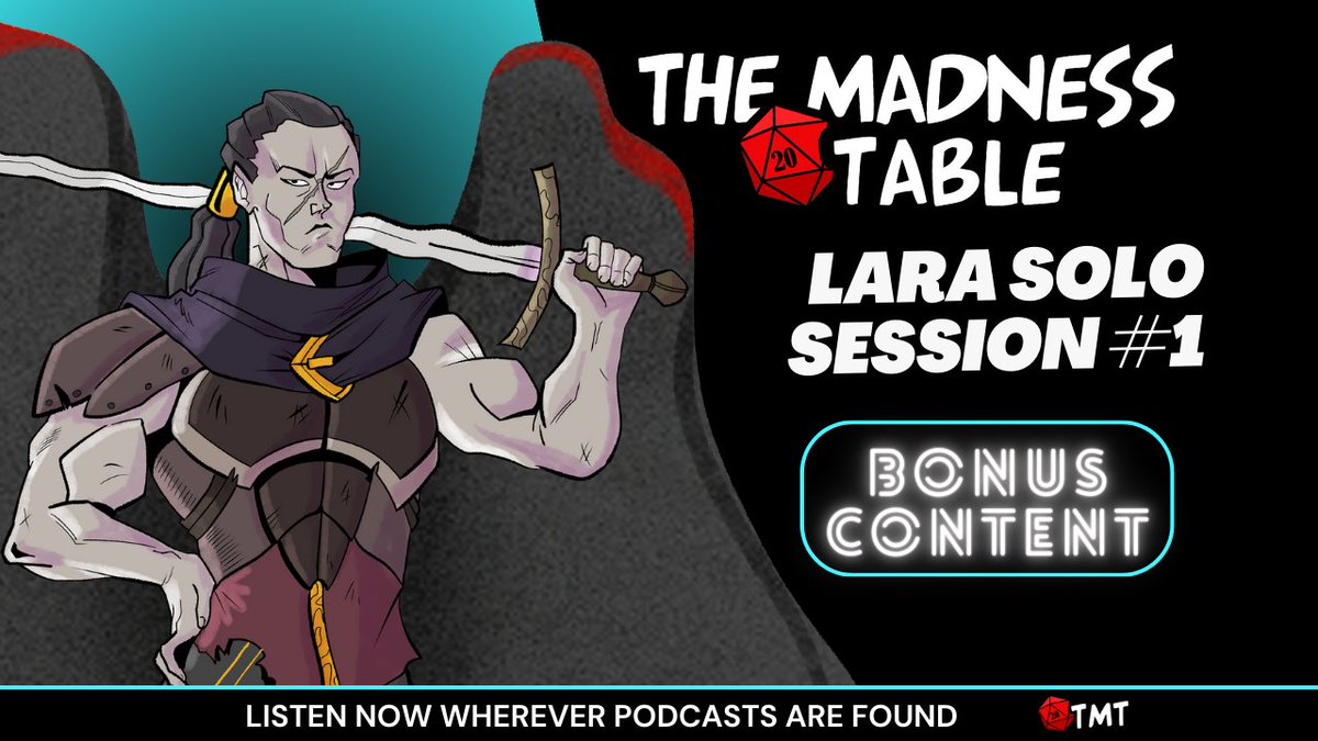 ⚔️Bonus Content Drop!! Lara gets her first solo session since we lost contact around episode 50. What happened to Lara after the battle in the Deep King's treasure room? What has she been up to without her friends at her side? #dnd #dnd5e #dungeonsanddragons #dndpodcast