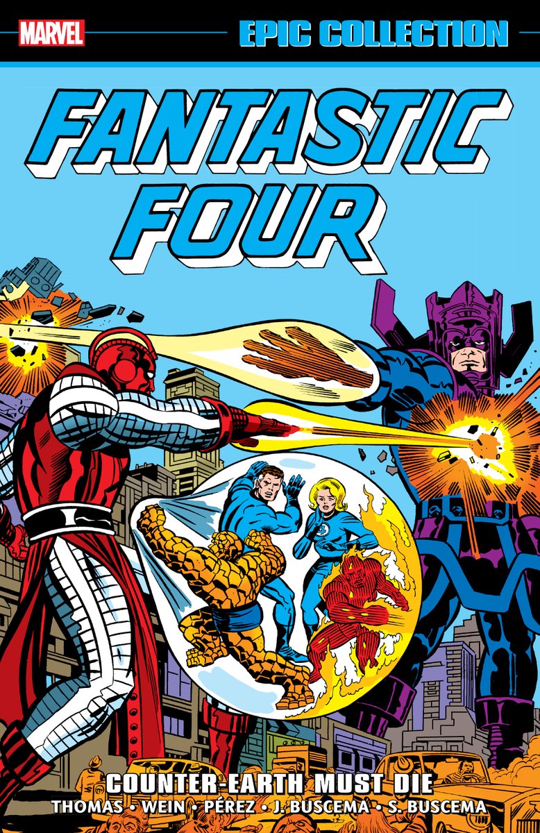 Coming out Sep 24, 2024: Fantastic Four Epic Collection: Counter-Earth Must Die thegeorgeperez.com/news/2024/2405…