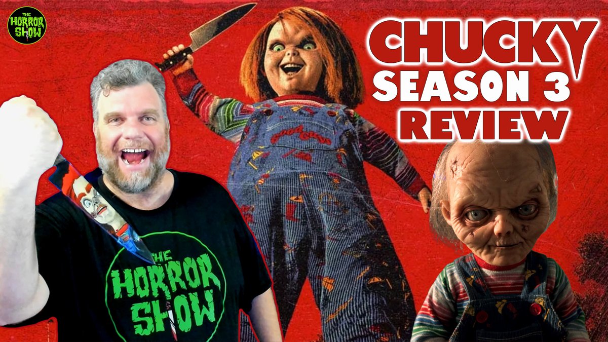 Today we present our review of the third season of #Chucky ! Did things improve this season or has the show gone completely off the rails?! youtu.be/_xWyZDXRg58