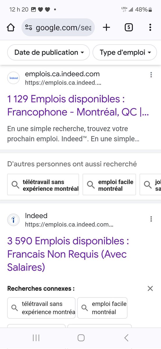 DÉCLIN DU FRANÇAIS ?  «  Ben voyons donc » ! 

emploi.ca.indeed.com 

Emplois francophones disponibles à Montréal: 1129 

Emplois disponibles à Montréal où le français N’EST PAS REQUIS: 3590 

Qui est le dindon de la farce selon vous? 
#assimilation #urgencelinguistique