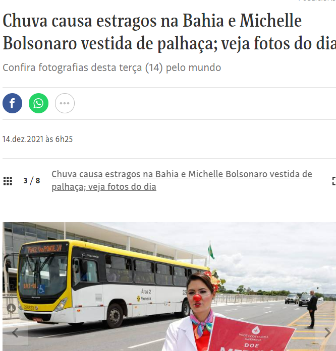 Quando a chuva matou pessoas na Bahia, Bolsonaro andava de jet-ski, disse que não ia pausar as férias e a Michelle achou de bom tom se vestir de PALHAÇA e ficar com 1 plaquinha no meio da rua em Brasília. No caso do RS: Lula visitou a área e destinou todos os esforços possíveis,…