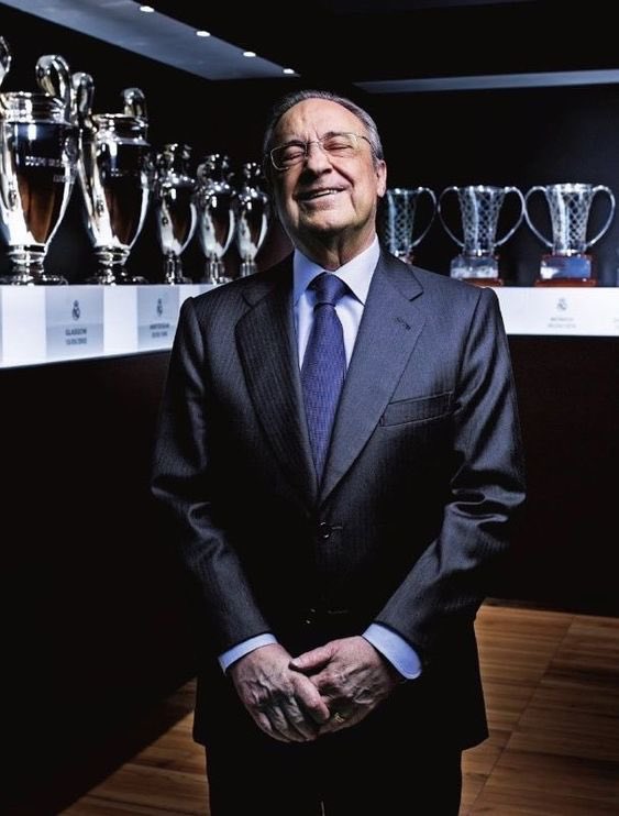 🚨 RECORD: Florentino Perez is now the president with the most trophies in Real Madrid history, with 34 titles. 🏆🇪🇸