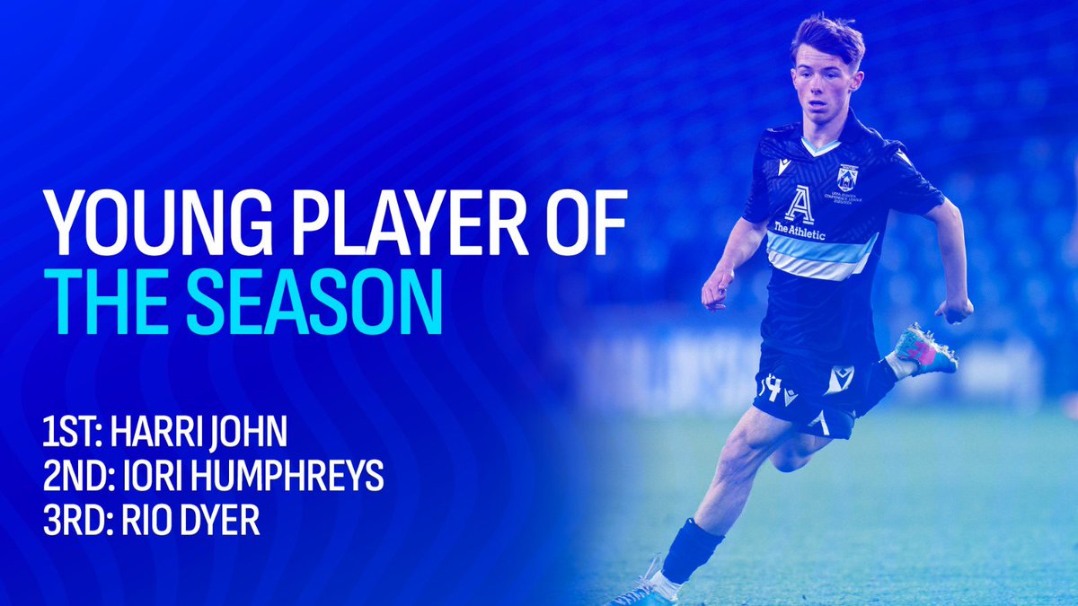 #TheBluebirdsNest Young Player of the Season, Harri John! 👏