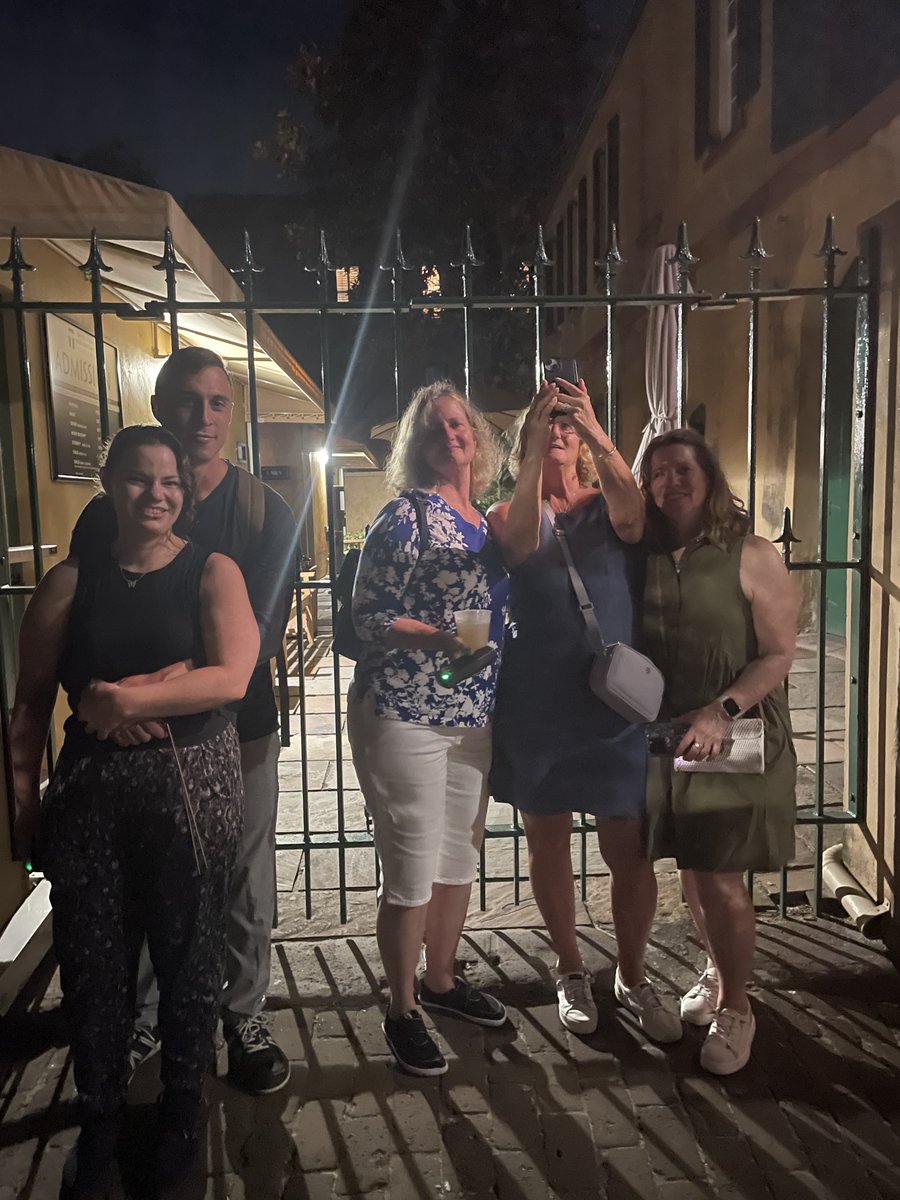 Thanks to these great guests who joined us last night for our #Savannah Ghost Tours, & #Tybee Ghost Tour. You were superb company! Book at witchinghoursavannah.com #ghosts #haunted #visitsavannah #visittybee #paranormal #ghosthunting #ghosthuntingequipment #ghosttours #spooky