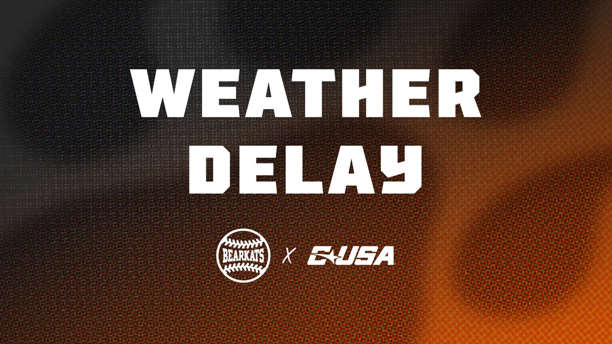 We are under a weather delay here at the Bearkat Softball Complex. Check back here for updates. #EatEmUpKats