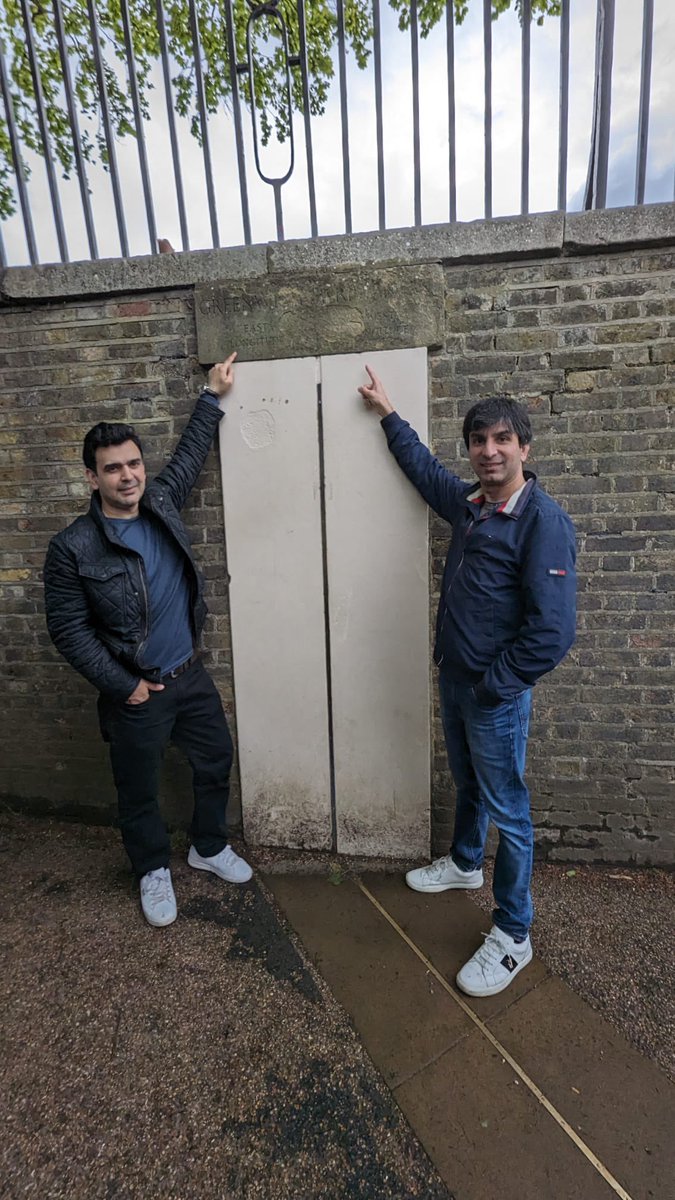 Umair of the West meets Umair of the East 😆 Dublin to the West and London to the East The line in Greenwich represents the historic Prime Meridian of the World - Longitude 0º #PrimeMeridian #Greenwich #RoyalObservatory #Ireland #England @umairtayyubmeer