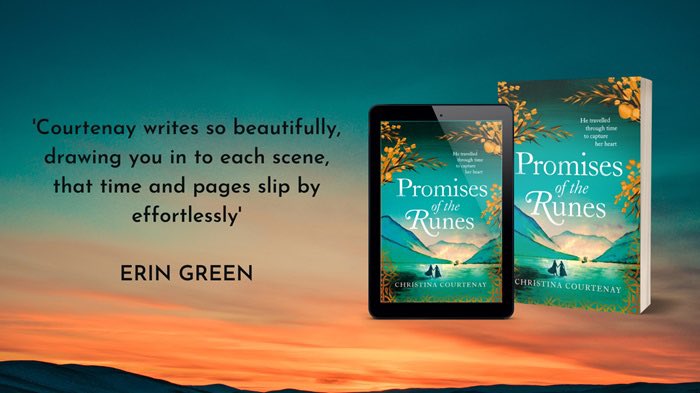 PROMISES OF THE RUNES – A UK Kindle Monthly Deal at only 99p! geni.us/ExsdDss  A love forged in fire lives on through the ages …   A #timeslip novel set in beautiful #Norway #Vikings #timetravel #seabattle #Hafrsfjord #romance @HeadlineFiction