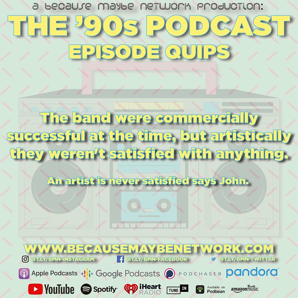 Is Bono ever satisfied?

#90spodcast #podcast #nostalgia #throwback #90s #albumreview #90smusicreview #classicalbums #achtungbaby #u2 #bono #theedge #one #betterthantherealthing #thefly #mysteriousways #zootv #rocklegends