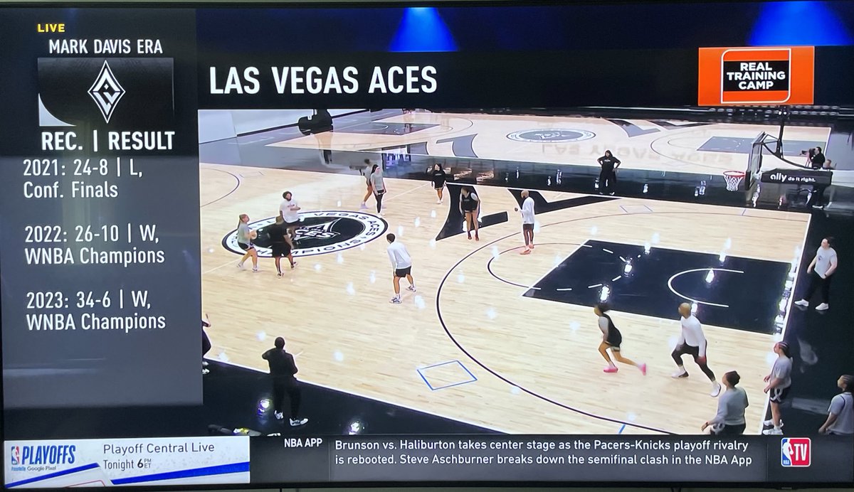 NBA TV airing the LV Aves Training Camp!! I 👀 @GustafsonMeg10 and @kate_martin22 ☺️