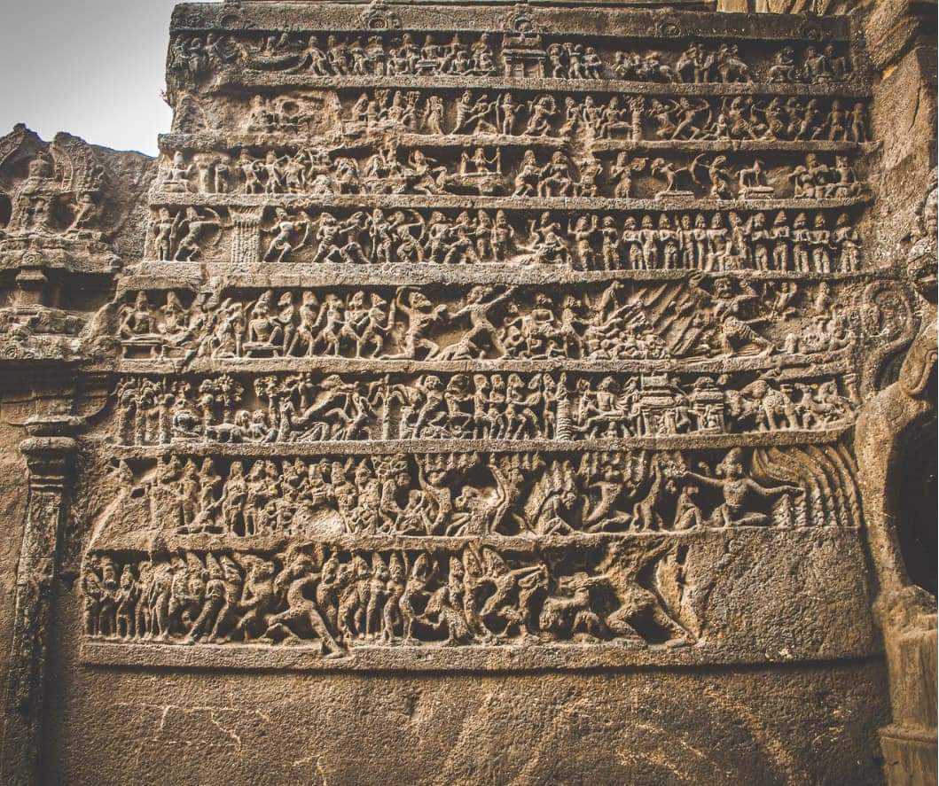 Kailasa Temple, Ellora Caves of Maharashtra, India  : 

The intricate carvings at Kailasa Temple are truly remarkable and demonstrate exceptional craftsmanship. Temple complex is adorned with elaborate sculptures depicting various Hindu deities, mythological scenes, and religious…