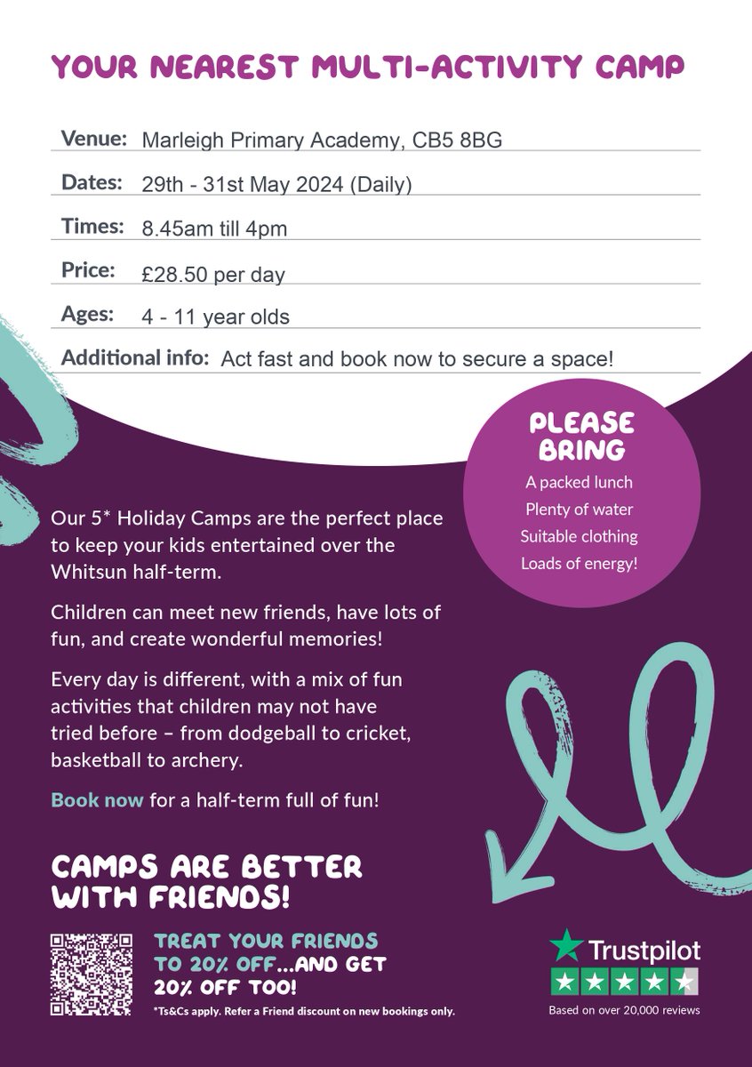 Marleigh Primary Academy (@marleighpa) on Twitter photo . <a href="/PremEducationUK/">Premier Education</a> are running a Holiday Camp at Marleigh from the 29th - 31st May, 8.45am - 4pm. Book your space here: premier-education.com/holiday-camps/
#holidaycamps #multisports #activitydays #childcare . <a href="/PremEducationUK/">Premier Education</a> are running a Holiday Camp at Marleigh from the 29th - 31st May, 8.45am - 4pm. Book your space here: premier-education.com/holiday-camps/
#holidaycamps #multisports #activitydays #childcare