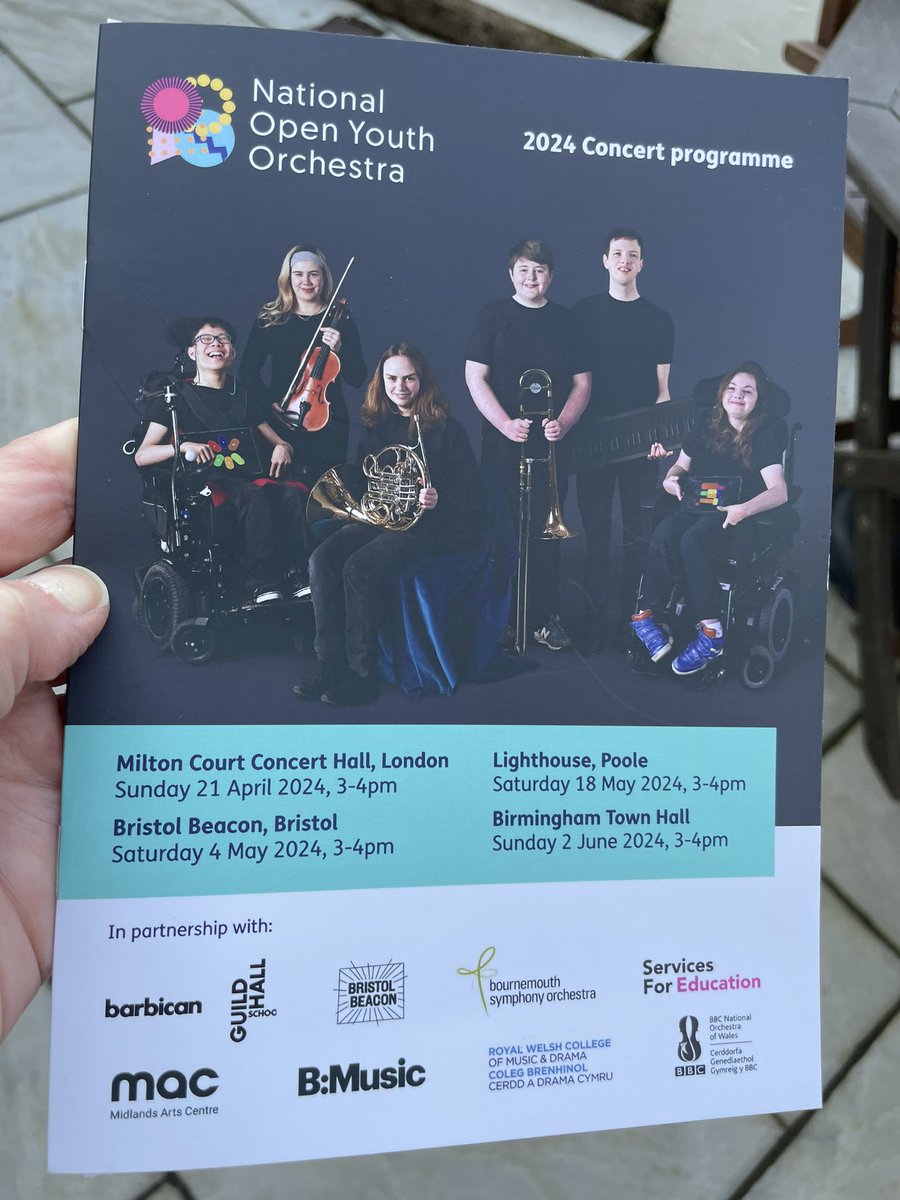 Sophie Lewis (@sophielewisnco) on Twitter photo Inspiring performance by <a href="/theNOYO/">National Open Youth Orchestra</a> I loved the way each musician combined to create something uniquely brilliant and my highlight was Elements - what a piece! Congrats to every single musician as well as <a href="/barryfarrimond/">Barry Farrimond-Chuong MBE</a> and @deejaybott for your vision and leadership. 🙌 Inspiring performance by <a href="/theNOYO/">National Open Youth Orchestra</a> I loved the way each musician combined to create something uniquely brilliant and my highlight was Elements - what a piece! Congrats to every single musician as well as <a href="/barryfarrimond/">Barry Farrimond-Chuong MBE</a> and @deejaybott for your vision and leadership. 🙌
