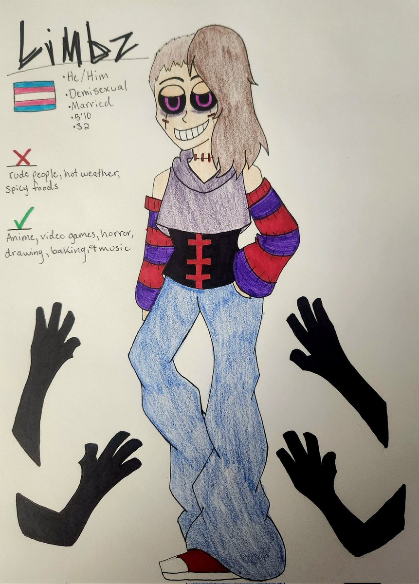 Need a hand?

Don't worry I got a few or dozen you can have 🧟‍♂️

Just a meet me with an oddity like me~

#meettheartist #ArtistOnTwitter #artistsontwitter #originalartwork #originaldesign #persona #LGBTQ #undead